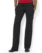 Lauren by Ralph Lauren Petite Stretch Cargo Pants - Lyst