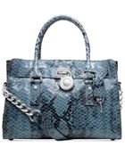 Michael Kors Hamilton East West Satchel - Lyst
