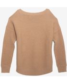Rag & Bone Adrienne Wool Pullover Sweater Camel - Lyst