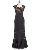 Tadashi Shoji Lace Mermaid Gown - Lyst