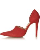 Topshop Gargle Hi Vamp Heels - Lyst