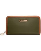 Michael Kors Zip Around Continental Wallet - Lyst