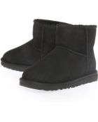 Ugg Black Classic Mini Sheepskin Boots - Lyst