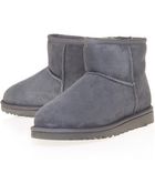 Ugg Grey Classic Mini Sheepskin Boots - Lyst