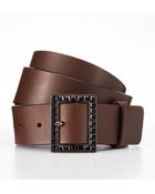 Ann Taylor Jewel Buckle Belt - Lyst