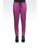Armani Jeans Straight Leg Trouser - Lyst
