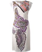 Etro Paisley Print Dress - Lyst