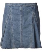 3.1 Phillip Lim Peplum Flare Skirt - Lyst