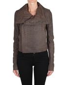 Rick Owens Clean Biker Leather Jacket - Lyst