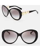 Versace Rock Icons Oversized Sunglasses - Lyst