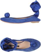 Alberto Gozzi Ballet Flats - Lyst