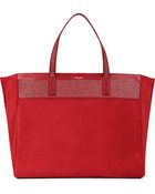 Saint Laurent Reversible Studded Shopper - Lyst