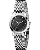 Gucci G-timeless Collection Stainless Steel Watch - Lyst