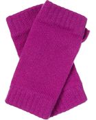 Johnstons Cashmere Fingerless Gloves - Lyst