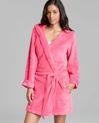 DKNY Its A Wrap Hooded Robe - Lyst