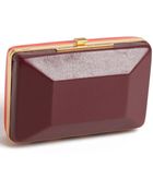Marc By Marc Jacobs Box It Up Colorblock Leather Clutch - Lyst