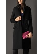 Burberry Bonded Wool Cashmere Coat with Warmer - Lyst