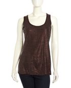 Grayse Embellished Bias-Cut Tank - Lyst