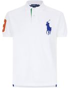 Polo Ralph Lauren Custom Fit Big Pony Polo Shirt - Lyst