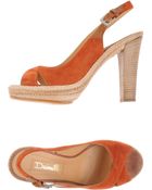 Dei Mille Platform Sandals - Lyst