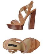 Rachel Zoe Platform Sandals - Lyst