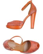 Strategia Platform Sandals - Lyst