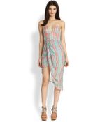 Zimmermann Good Love Plunge Strapless Dress - Lyst