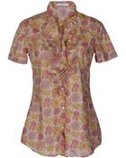 Aglini Short Sleeve Shirt - Lyst