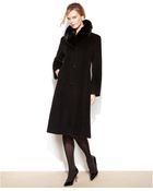 Jones New York Fauxfurcollar Walker - Lyst