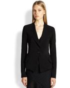 Donna Karan New York Stretch Crepe Jacket - Lyst