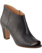 Maison Martin Margiela Short Peep Toe Ankle Boot - Lyst