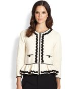 RED Valentino Peplum Jacket - Lyst