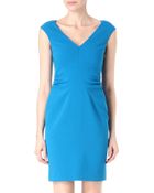 Emilio Pucci Cap Sleeve Dress - Lyst