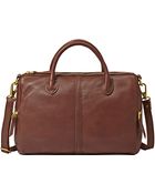 Fossil Erin Leather Satchel - Lyst