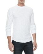 Vince Thermal Long Sleeve Tee - Lyst