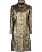 Yves Saint Laurent Rive Gauche Full-Length Jacket - Lyst