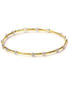 Alexis Bittar Thin Crystal Studded Lace Bangle - Lyst