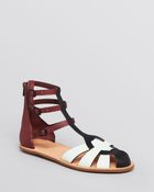 Loeffler Randall Flat Gladiator Sandals Steph - Lyst