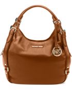 MICHAEL Michael Kors Large Bedford Shoulder Bag Luggage - Lyst