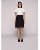 Proenza Schouler Short Sleeve Pleated Dress - Lyst