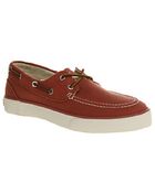 Ralph Lauren Sander Canvas Boat Shoe - Lyst