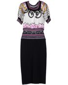 Class Roberto Cavalli Kneelength Dress - Lyst