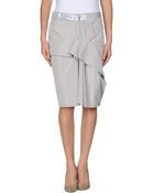 Marc Jacobs Knee Length Skirt - Lyst