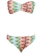 Missoni Bandeau Stripe Crochet Bikini - Lyst