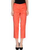 Miu Miu Casual Pants - Lyst