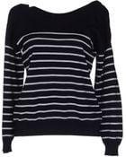 Mm6 By Maison Martin Margiela Long Sleeve Sweater - Lyst
