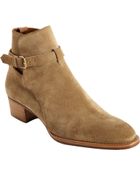 Saint Laurent Wyatt Ankle Boot - Lyst