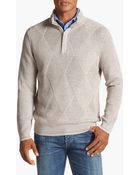 Tommy Bahama Marina Bay Pima Cotton Half Zip Sweater - Lyst