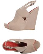 C'n'c' Costume National Wedge - Lyst