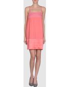 Guess Short Dress - Lyst